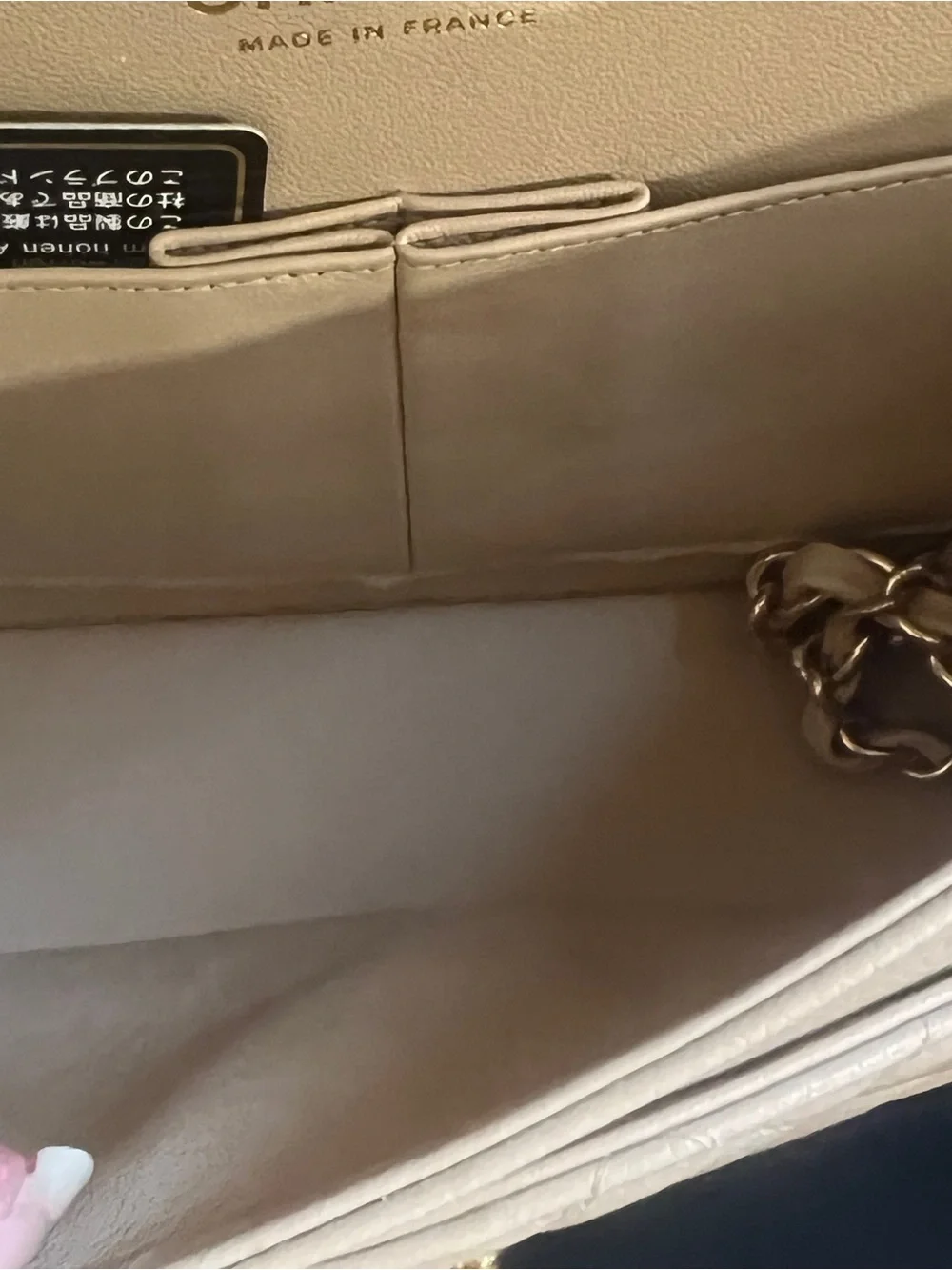Chanel Classic Caviar Meduim Size